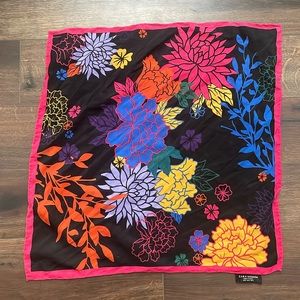 Zara floral patterned scarf